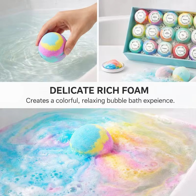 12- piece Ocean Surprise Toy Bath Bomb SET