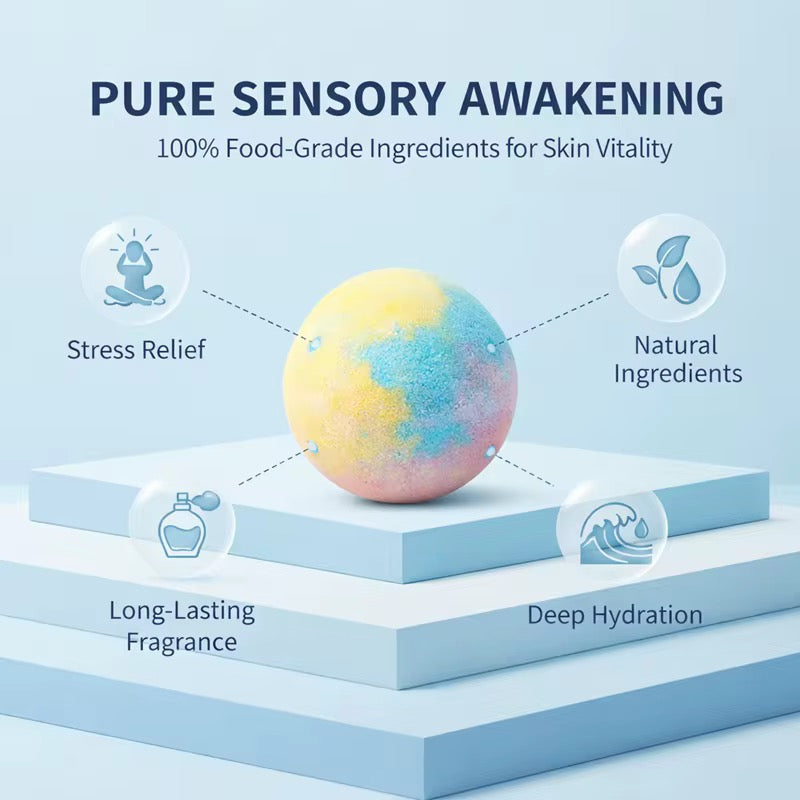 12- piece Ocean Surprise Toy Bath Bomb SET